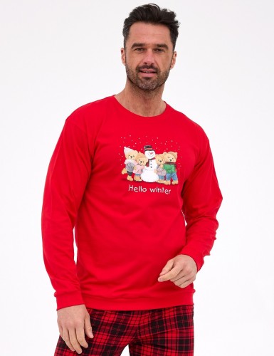 Piżama Cornette 115/289 Winter dł/r Christmas S-2XL