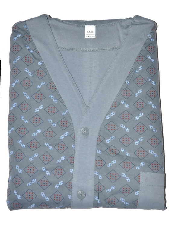 Piżama Gucio 2239 dł/r 4XL-5XL męska rozpinana