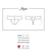 Stringi Obsessive Miamor S-XL
