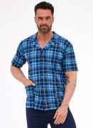Piżama Cornette 318/58 kr/r S-2XL męska rozpinana