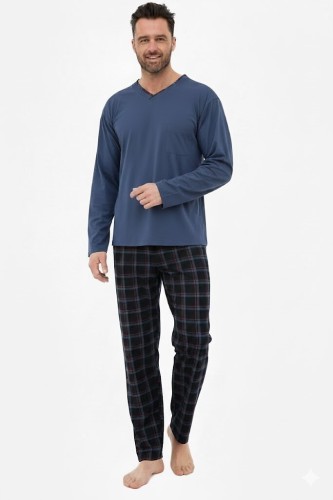 Piżama Cornette 122/210 Victor dł/r M-2XL męska