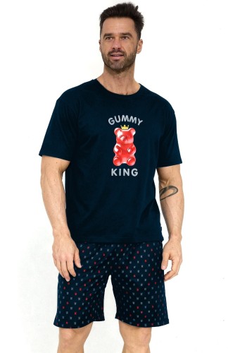 Piżama Cornette 326/205 Gummy King kr/r S-2XL męska