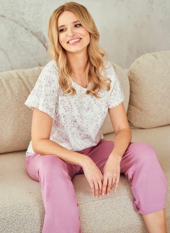 Piżama Taro 3542 Mariella kr/r S-XL W26