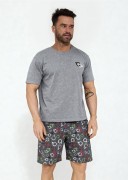 Piżama Cornette 326/206 Love Symbols kr/r S-XL