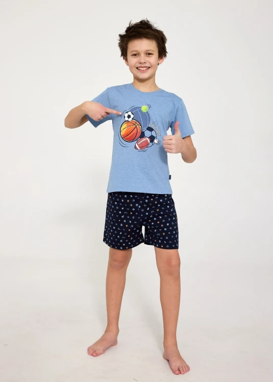 Piżama Cornette Young Boy 790/126 Sport kr/r 134-164