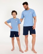Piżama Cornette Young Boy 790/127 Pacific kr/r 134-164