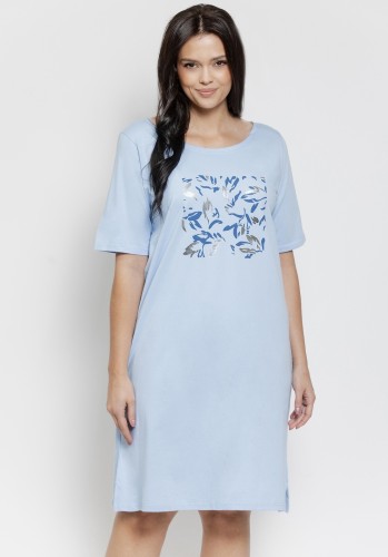 Koszula damska krótki rękaw Taro 3572 Valentina 2XL-3XL