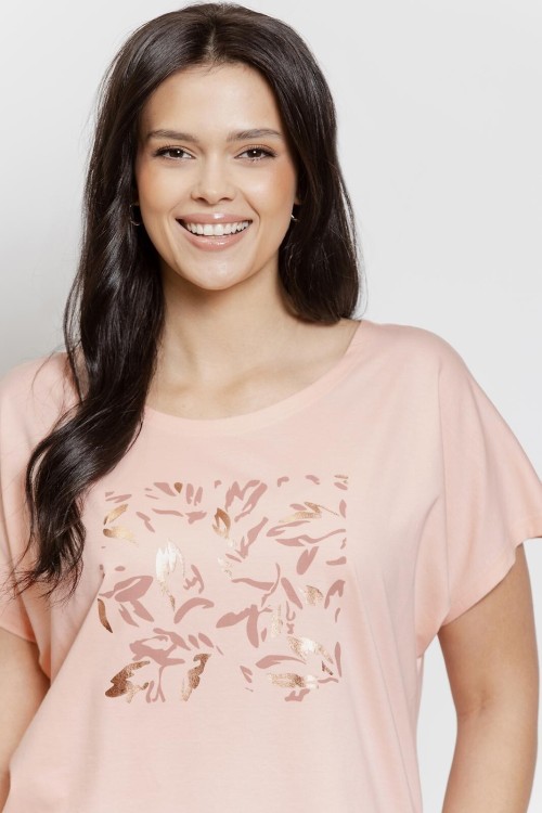 Piżama Taro 3571 Valentina kr/r 4XL-6XL W26