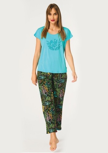 Piżama Key LNS 582 B26 kr/r S-XL damska