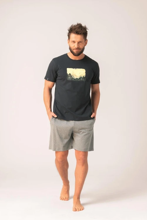 Piżama Key MNS 637 B26 kr/r M-2XL męska