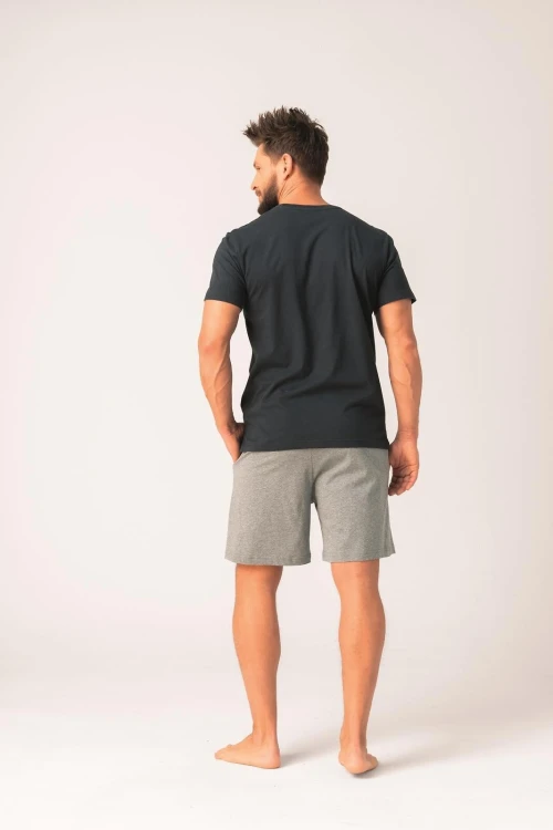 Piżama Key MNS 637 B26 kr/r 3XL-4XL męska