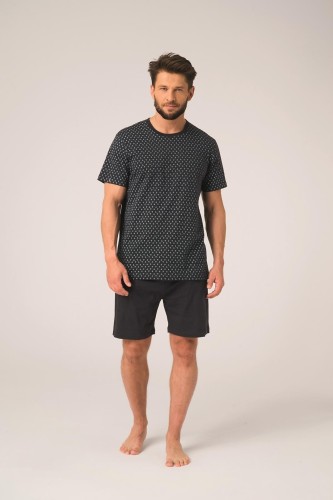 Piżama Key MNS 936 B26 kr/r 3XL-4XL męska