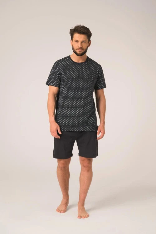 Piżama Key MNS 936 B26 kr/r 3XL-4XL męska
