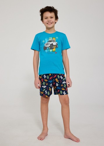Piżama Cornette Young Boy 790/123 Road Trip kr/r 134-164