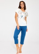 Piżama Cornette 369/345 Floris kr/r M-XL