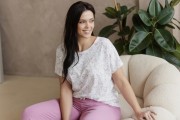 Piżama Taro 3563 Mariella kr/r 4XL-6XL W26