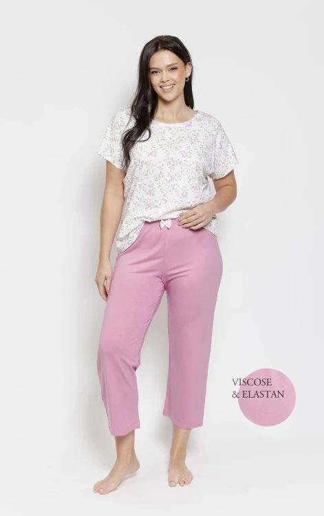 Piżama Taro 3563 Mariella kr/r 4XL-6XL W26