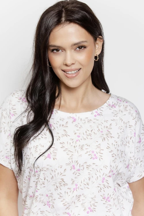 Piżama Taro 3563 Mariella kr/r 4XL-6XL W26
