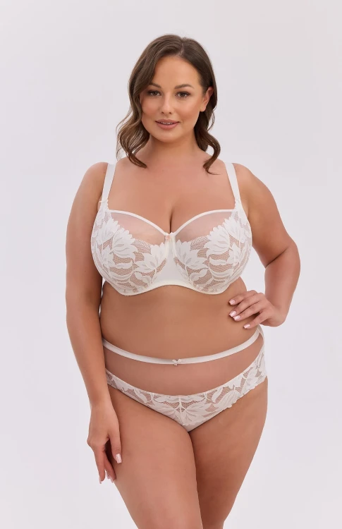 Biustonosz semi soft Gaia BSM 1134 Keto Maxi Ecru-Mokka