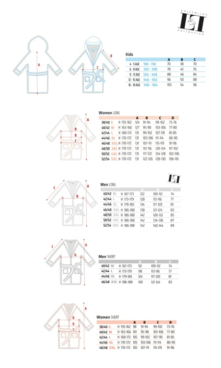 Szlafrok L&L 9102 M-2XL męski