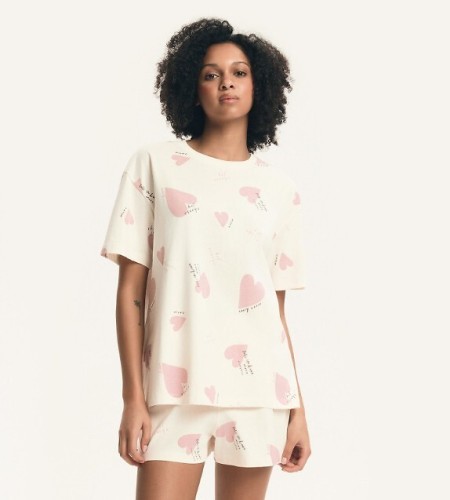 Piżama Henderson Ladies 44498 Elain kr/r S-3XL