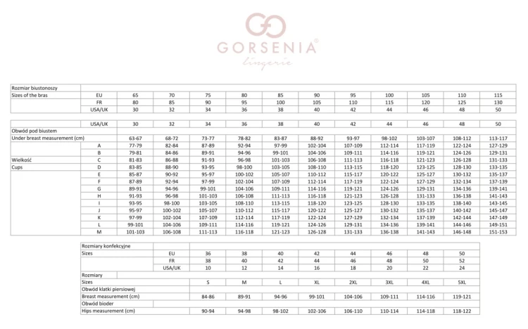 Biustonosz soft Gorsenia G004 Kasja