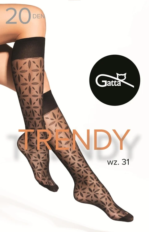 Podkolanówki Gatta Trendy wz.31 20 den