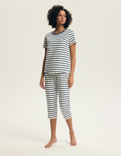 Piżama Henderson Ladies 45316 Eulana kr/r S-3XL
