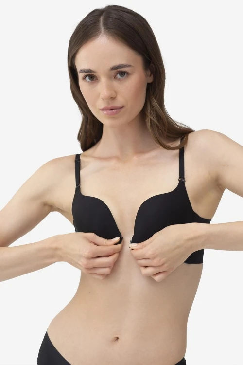 Biustonosz push-up Gatta Frontopen zapinany z przodu