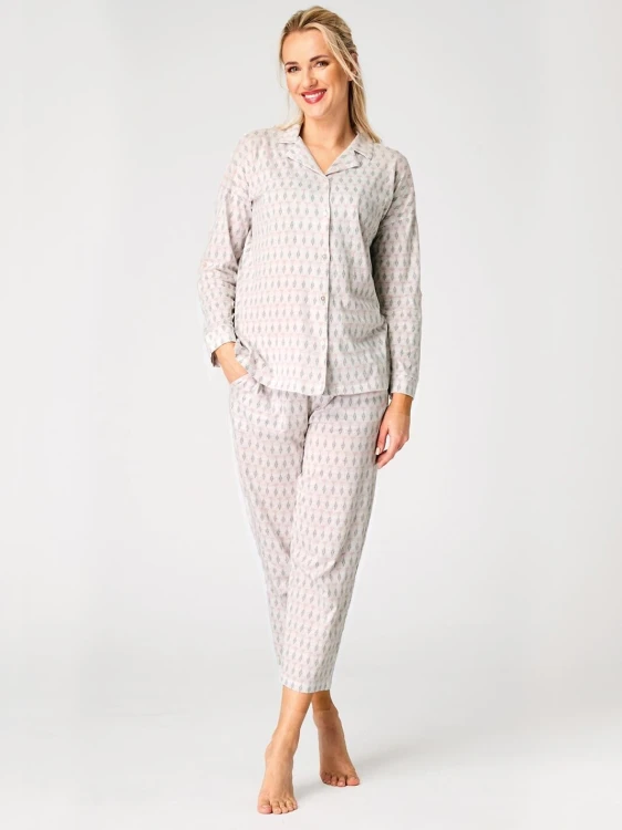 Piżama Key LNS 879 A26 kr/r 2XL-3XL rozpinana