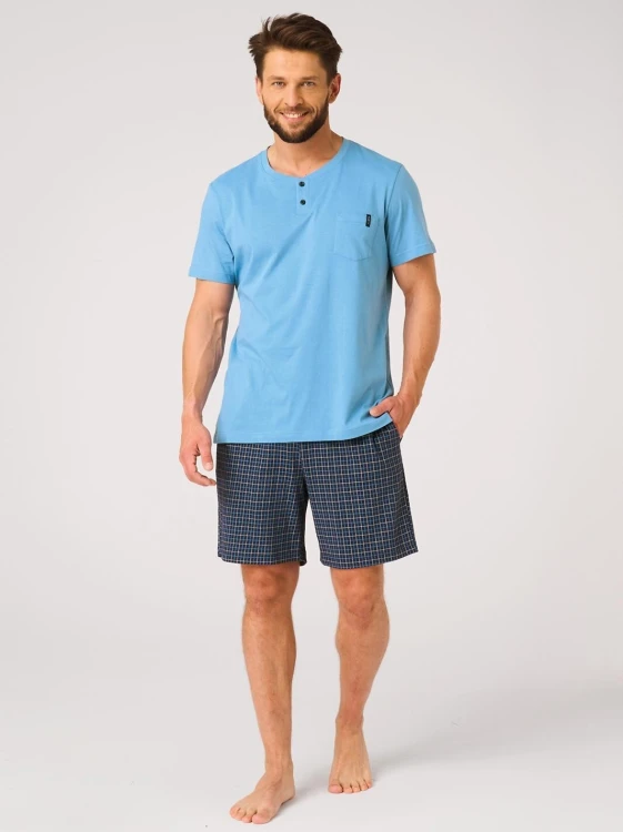 Piżama Key MNS 414 A26 kr/r M-2XL