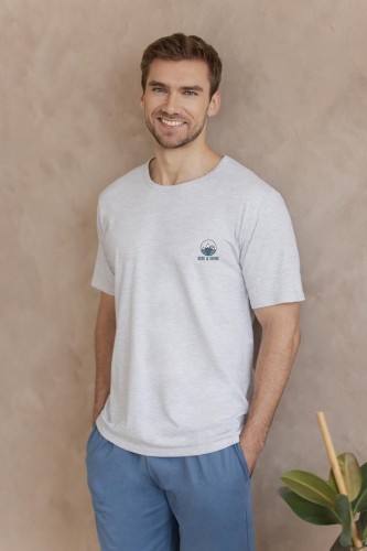Piżama Taro 3577 Gabriel kr/r 3XL-4XL W26