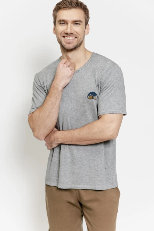 Piżama Taro 3577 Gabriel kr/r 3XL-4XL W26