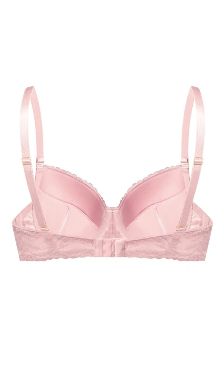 Biustonosz push-up Mefemi Petra BP16 Róż