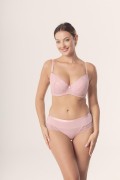 Biustonosz push-up Mefemi Petra BP16 Róż