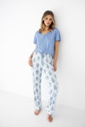 Piżama Sensis Gracelyn kr/r XS-2XL