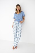 Piżama Sensis Gracelyn kr/r XS-2XL