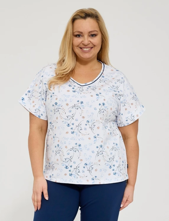 Piżama Cornette 876/346 Gianna kr/r 3XL-5XL