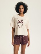 Piżama Henderson Ladies 44474 Evika kr/r S-3XL