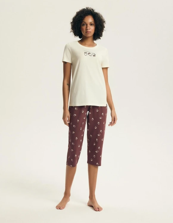 Piżama Henderson Ladies 44465 Evika kr/r S-3XL