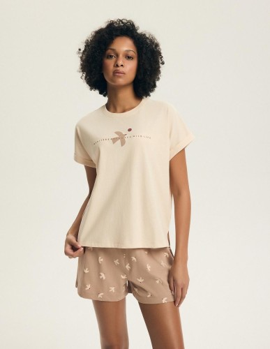 Piżama Henderon Ladies 44466 Eluna kr/r S-3XL