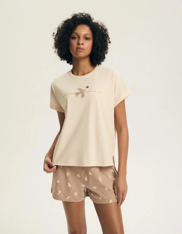 Piżama Henderon Ladies 44466 Eluna kr/r S-3XL
