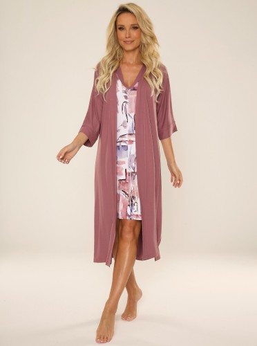 Koszula De Lafense 775 Violet 3XL-4XL