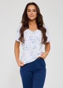 Piżama Cornette 876/346 Gianna kr/r S-2XL