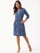 Szlafrok damski bawełniany polski producent Luna 392 M-2XL