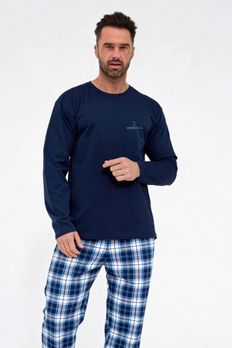 Piżama Cornette 124/220 Bell Rock 3 dł/r 3-5XL