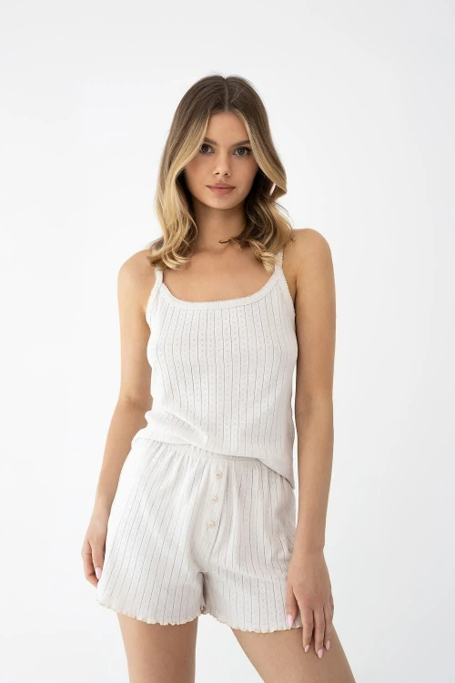 Piżama Sensis Jaylani W26 w/r dł/r trzyczęściowa XS-XL