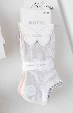 Stopki WiK Motyl 3504 wz.14 Ażur 35-42