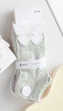Stopki WiK Motyl 3504 wz.14 Ażur 35-42