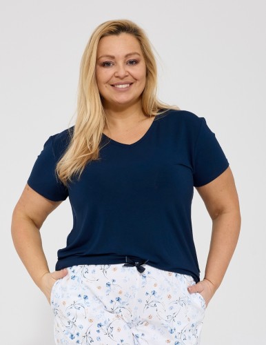 Piżama Cornette 878/349 Katherine kr/r 3XL-5XL